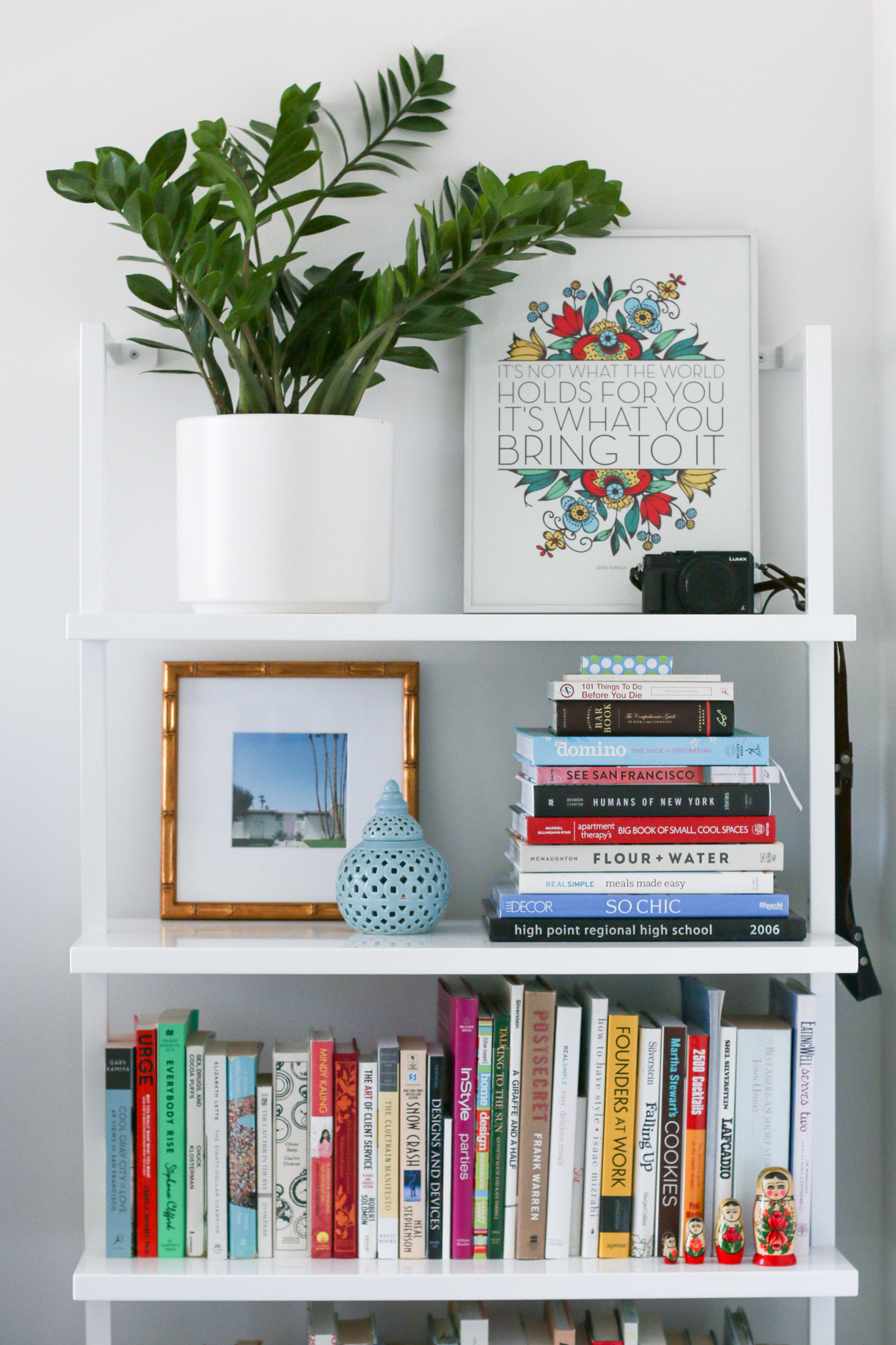 5 Tips for Styling Bookshelves.