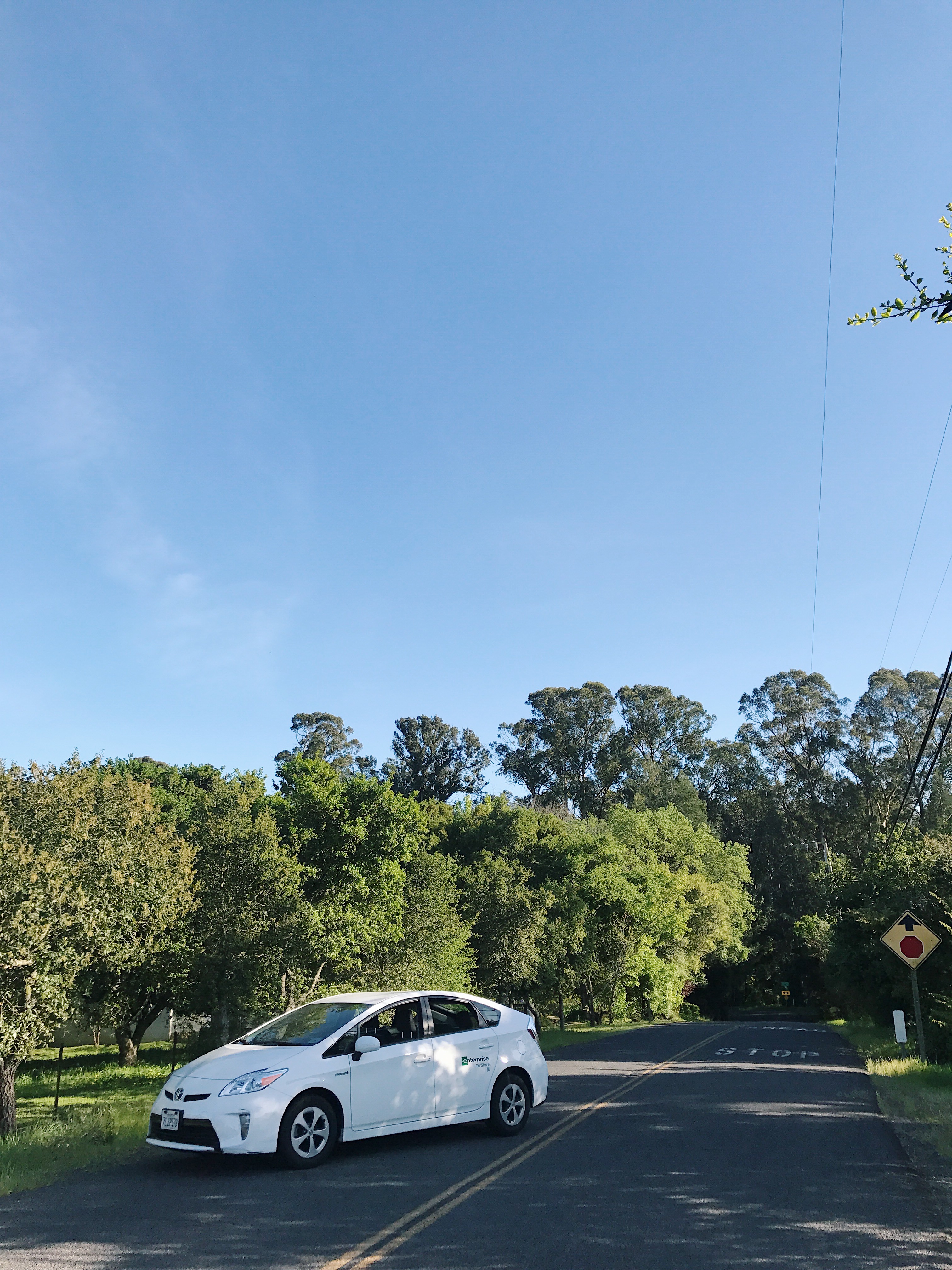 A Roadtrip to Wine Country, California with Enterprise CarShare.
