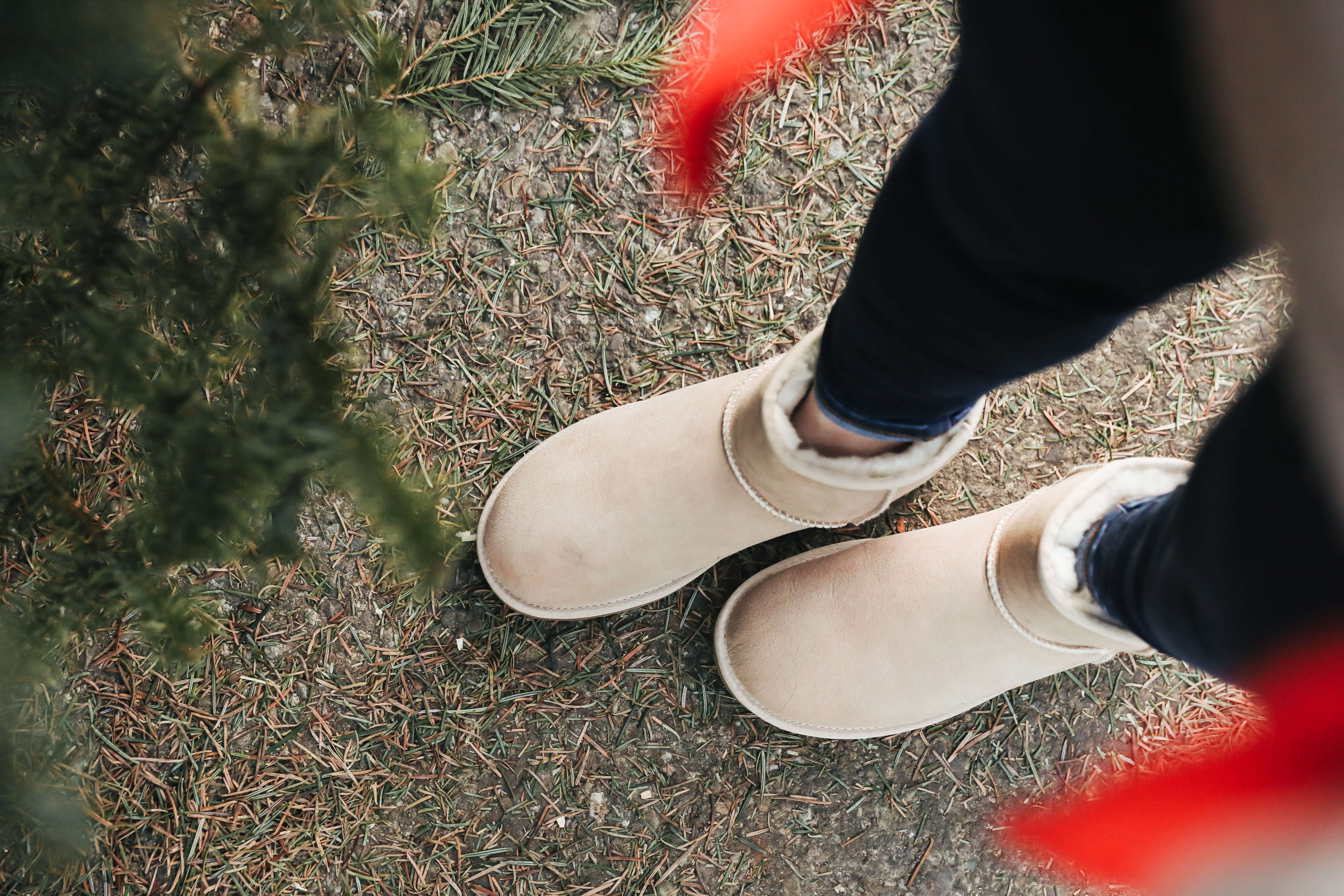 Feeling Festive in UGG Boots from Zappos.com.